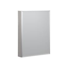 23" x 30" Frameless Single Door Mirrored Medicine Cabinet with Slow Close Hinges