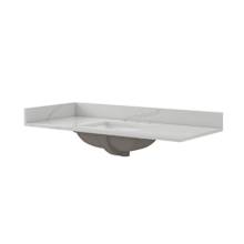49" Quartz Vanity Top with Backsplash and Sideplash