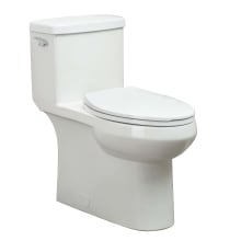 1.28 GPF One Piece Elongated Chair Height Toilet with Left Hand Lever - Seat Included