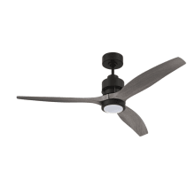 Sonnet 52" 3 Blade Indoor LED Smart Ceiling Fan with Remote Included