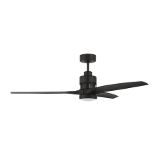 Sonnet 60" 3 Blade Indoor LED Smart Ceiling Fan with Handheld Remote