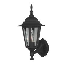 Hex 16" 1 Light Outdoor Wall Sconce