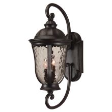 Frances 29" 3 Light Outdoor Wall Sconce