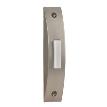 4.125" Tall Contemporary LED Door Chime Push Button