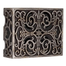 Traditional 8.5" Wide Carved Door Chime