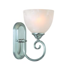 Raleigh 1 Light Bathroom Wall Sconce - 6.5 Inches Wide