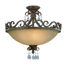 24" 4 Light Traditional / Classic Ceiling Fixture from the Englewood Collection