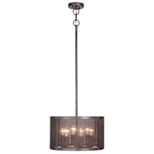 Blacksmith 6 Light Large Indoor Pendant - 17.88 Inches Wide