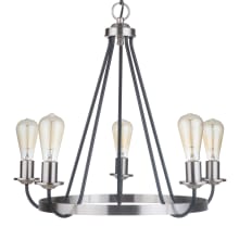 Randolph 5 Light 25" Wide Chandelier