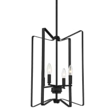 Shayna 4 Light 15" Wide Taper Candle Style Chandelier