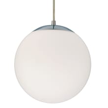 Gaze 10" Wide Mini Pendant with Frosted Glass Shade