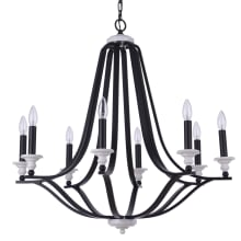 Esme 8 Light 32" Wide Taper Candle Style Chandelier