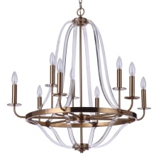 Graclyn 9 Light 31" Wide Taper Candle Style Chandelier