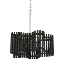 Freeform 5 Light 24" Wide Abstract Chandelier