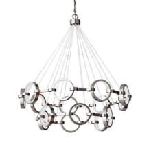 Context 36" Wide LED Waterfall Chandelier