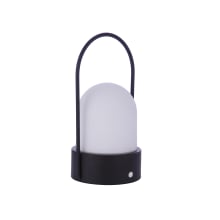 10" Tall Rechargeable LED Accent Outdoor Lamp - Midnight
