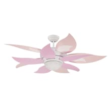 Bloom 52" 10 Blade LED Ceiling Fan with Remote Control and Wall Control