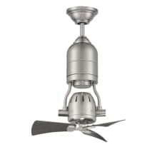 Bellows Uno 18" 3 Blade LED Ceiling Fan with Remote Control and Wall Control