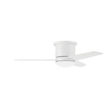 Cole II 44" 3 Blade LED Ceiling Fan with Remote Control and Wall Control