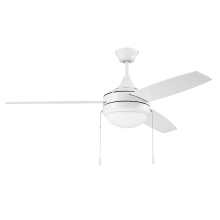 52" 3 Blade LED Indoor Ceiling Fan