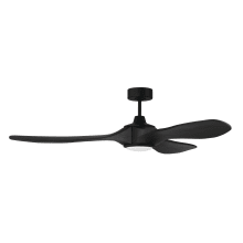 Envy 60" 3 Blade Smart LED Ceiling Fan with Remote Control
