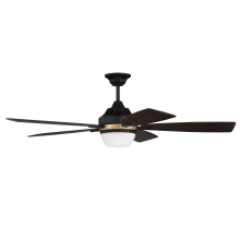 Fresco 52" 5 Blade LED Indoor Ceiling Fan with Remote Control