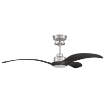 Mesmerize 60" 3 Blade LED Indoor Ceiling Fan with Remote Control