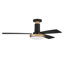 Manning 52" 3 Blade LED Indoor Ceiling Fan with Remote Control
