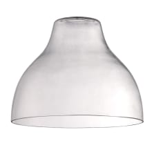 7.9" x 10" Bell Glass Pendant Shade for Medium (E26) Base Sockets
