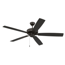 Outdoor Super Pro 60 60" 5 Blade Outdoor LED Ceiling Fan