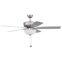 Pro Plus 52" 5 Blade Indoor LED Ceiling Fan