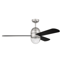 Pill 52" 3 Blade LED Indoor Ceiling Fan with Remote Control