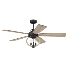 Reese 52" 5 Blade Indoor / Outdoor Smart LED Ceiling Fan