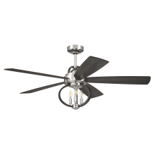 Reese 52" 5 Blade Indoor / Outdoor Smart LED Ceiling Fan