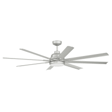 Rush 65" 8 Blade Indoor Smart Ceiling Fan