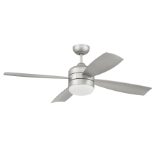 Sebastion 52" 4 Blade Indoor / Outdoor Smart LED Ceiling Fan