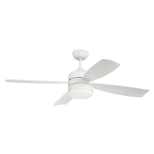 Sebastion 52" 4 Blade Indoor / Outdoor Smart LED Ceiling Fan