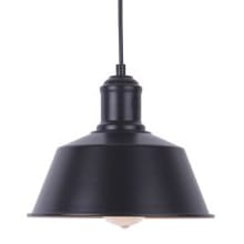Swag Pendants 12" Wide Plug-In Pendant with Warehouse-Style Shade