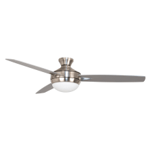 Targas 52 52" 3 Blade LED Indoor Ceiling Fan with Wall Control