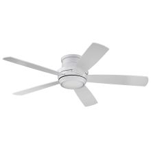 Tempo Hugger 52" 5 Blade LED Indoor Ceiling Fan with LED Light Kit and Remote Control