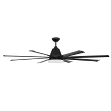Wingtip 72" 8 Blade LED Indoor Ceiling Fan with Remote Control