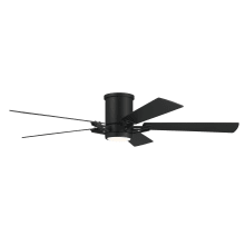 Wyatt 52" 5 Blade Smart LED Ceiling Fan with Remote Control