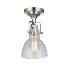 State House 6" Wide Semi-Flush Ceiling Fixture