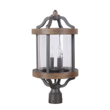 Ashwood 2 Light Outdoor Post Light (Post Not Included) - 10.9 Inches Wide