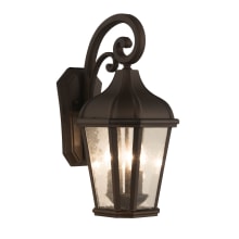 Briarwick 3 Light 19" Tall Outdoor Wall Sconce