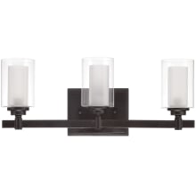 Celeste 3 Light Bathroom Vanity Light - 19.5 Inches Wide