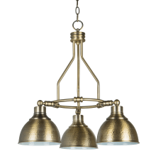 Timarron 3 Light 22" Wide Chandelier