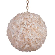 Roxx 4 Light 22" Wide Crystal Pendant