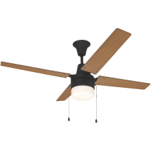 Connery 48" 4 Blade Indoor Ceiling Fan - Blades and LED Light Kit Included