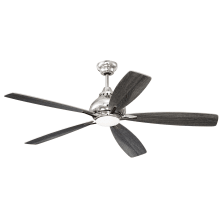 Swyft 52" 5 Blade Indoor Ceiling Fan - Blades, Remote, and LED Light Kit Included